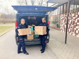 Przekazali dary potrzebującym z Ukrainy