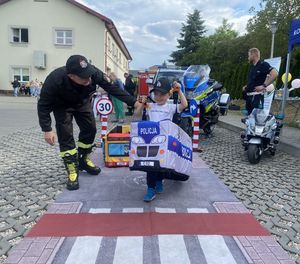 Piknik rodzinny z koneckimi policjantami