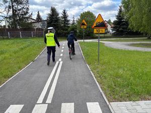 Edukacja w miasteczku ruchu drogowego w Stąporkowie