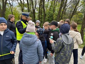 Edukacja w miasteczku ruchu drogowego w Stąporkowie
