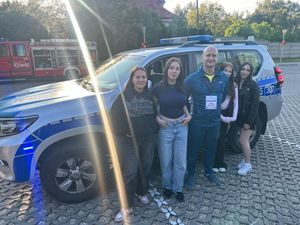 Dni otwarte w szkołach ponadpodstawowych - profilaktyka policjantów z Komendy Powiatowej Policji w Końskich