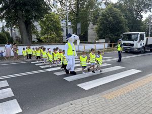 Bezpieczna droga do szkoły z przedszkolakami