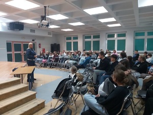 Spotkanie profilaktyczne z uczniami