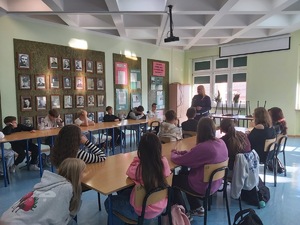 Spotkanie profilaktyczne z uczniami