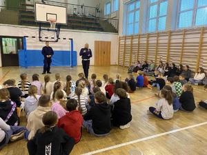 Spotkania profilaktyczne z uczniami