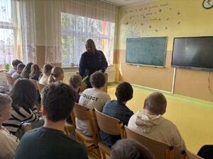 Spotkania profilaktyczne z uczniami