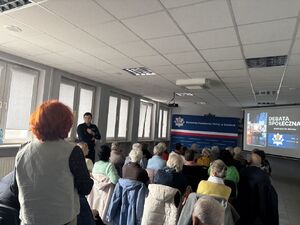 Debata Społeczna pn. „Bezpieczeństwo Seniorów”
