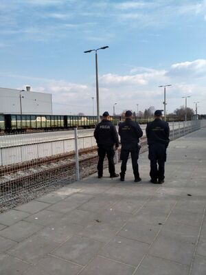 „Rail Action Week (RAW) – działania policjantów i straży ochrony kolei