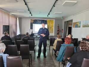 O bezpieczeństwie z seniorami