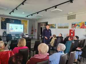 O bezpieczeństwie z seniorami