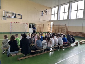 Spotkania profilaktyczne z uczniami
