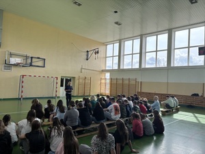 Spotkania profilaktyczne z uczniami