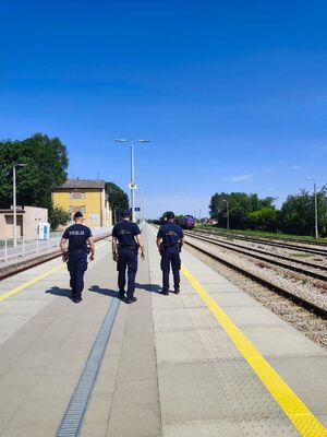 „Aktywna Tarcza-Active Shield”- działania policjantów i straży ochrony kolei