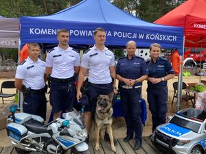 „Bezpieczne Wakacje w Sielpi” - z koneckimi policjantami